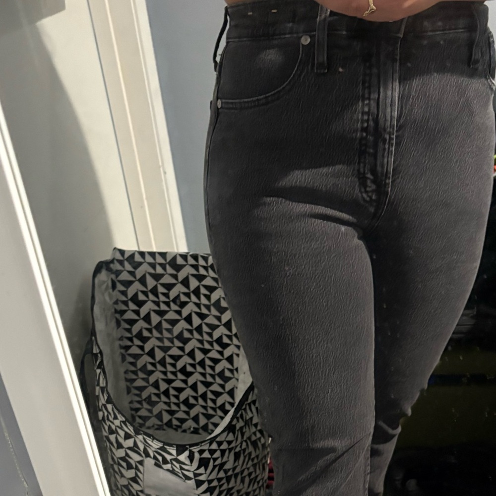 Madewell Gray Women Jeans - Perfect Vintage Straight Jean 29